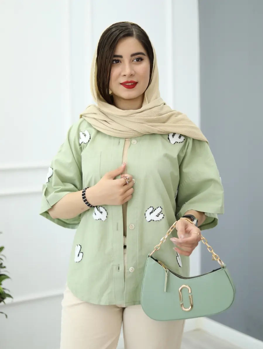 شومیز نیلای